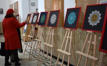 Expoziție de artă decorativă cu lucrări ale artistului plastic Radu Bercea