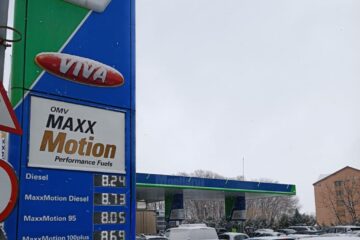 Noile prețuri afișate joi dimineață la OMV