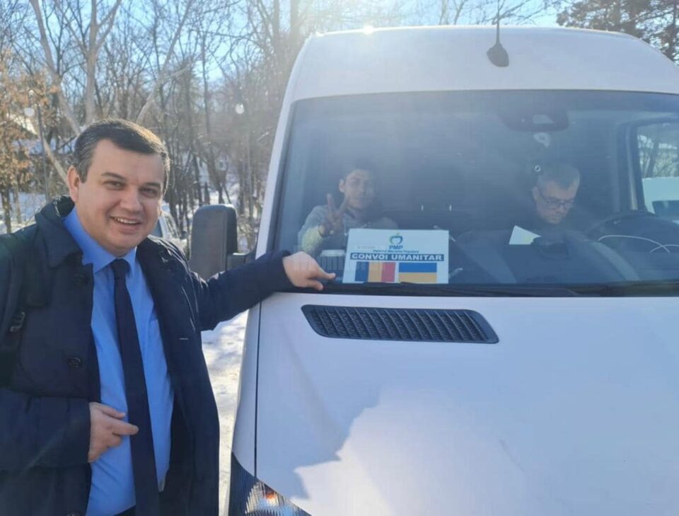 Liderii PMP au insoțit convoiul umanitar până la Cernăuți