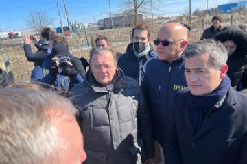 Gheorghe Flutur s-a intâlnit cu ministrul de Interne al Franței