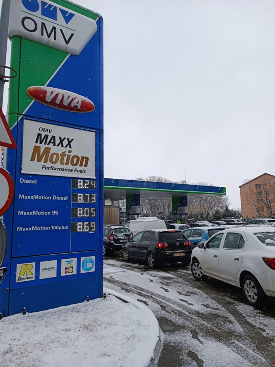 Noile prețuri afișate joi dimineață la OMV