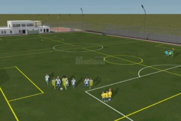 Proiectul bazei sportive cu cu teren de fotbal la dimensiuni UEFA și tribună de 500 de locuri