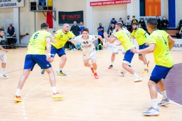 Daniel Stanciuc a devenit jucător de bază pentru CSU din Suceava in Liga Națională. Foto Emanuel Drăgoi