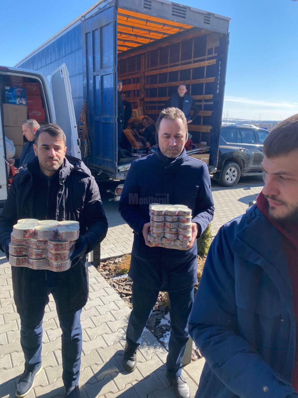 Liderii PMP au insoțit convoiul umanitar până la Cernăuți