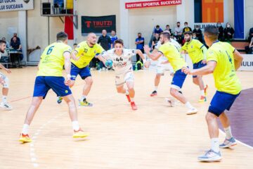 Daniel Stanciuc a devenit jucător de bază pentru CSU din Suceava în Liga Națională. Foto Emanuel Dragoi