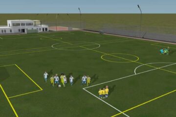 Proiectul bazei sportive cu teren de fotbal la dimensiuni UEFA și tribună de 500 de locuri