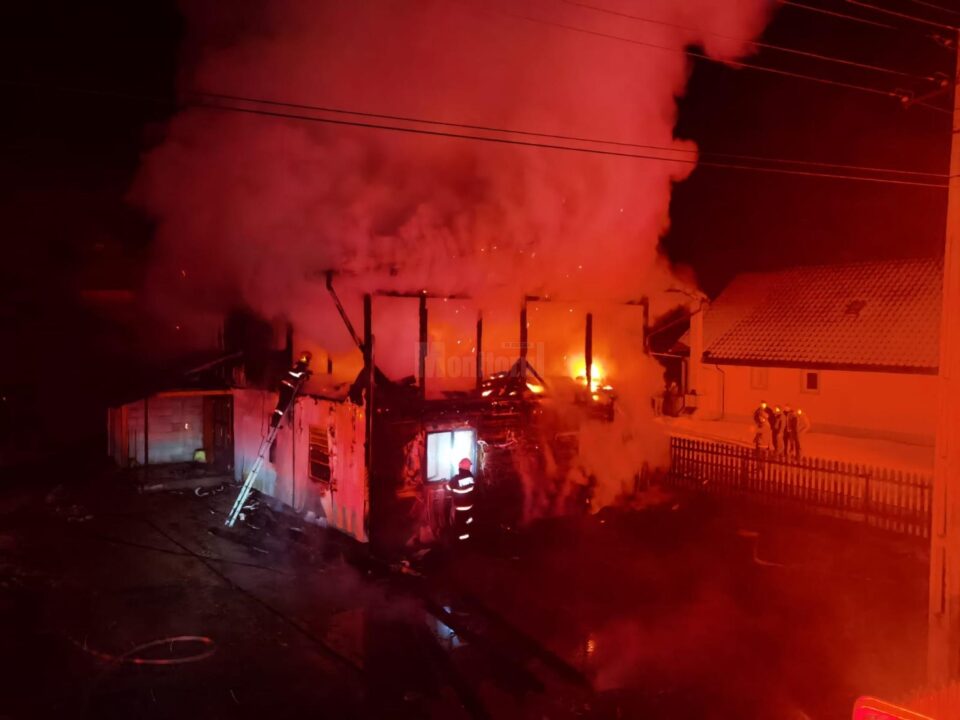 Incendiul din satul Coverca, comuna Panaci