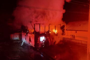 Incendiul din satul Coverca, comuna Panaci