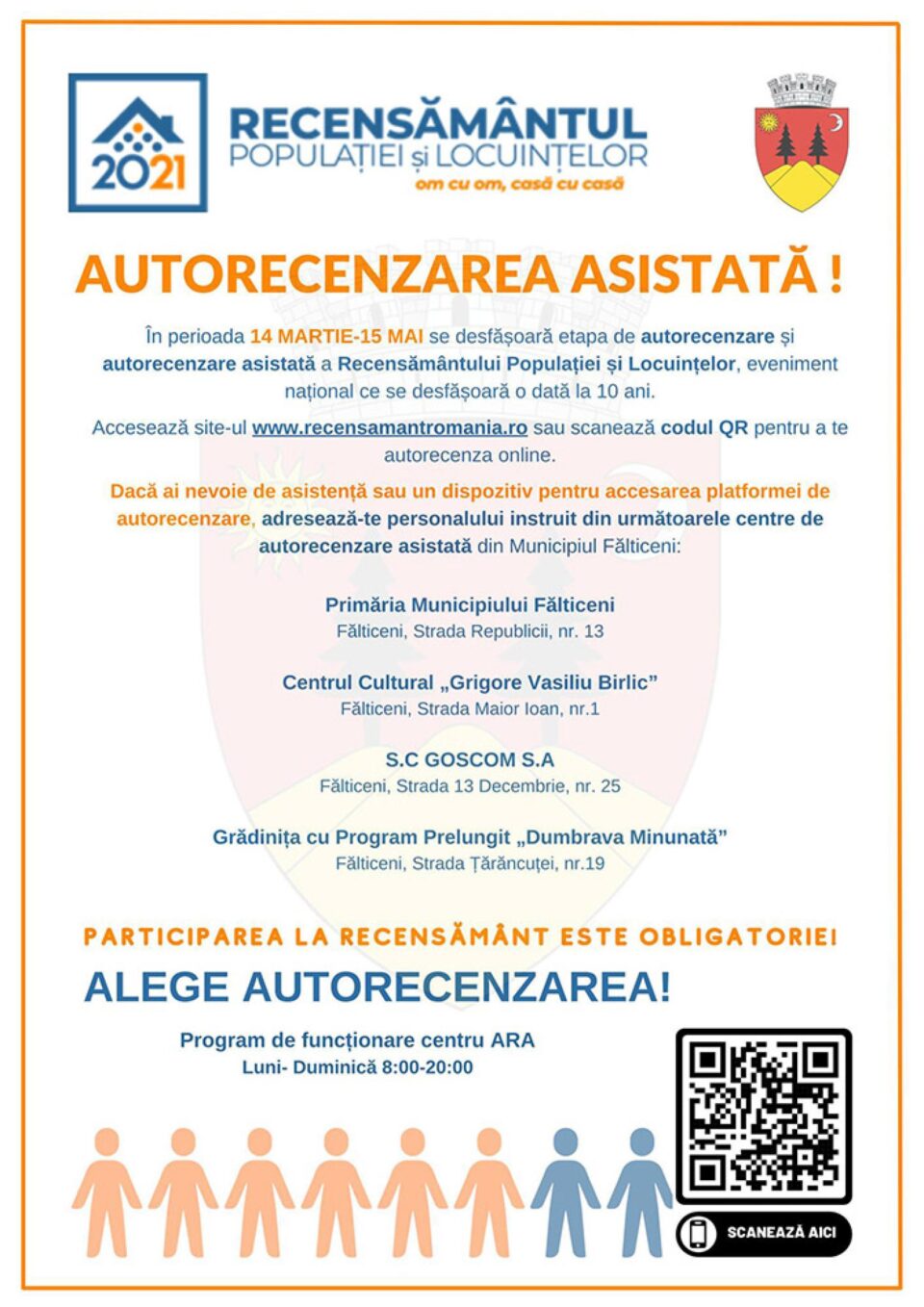 La Fălticeni, patru centre de autorecenzare asistată