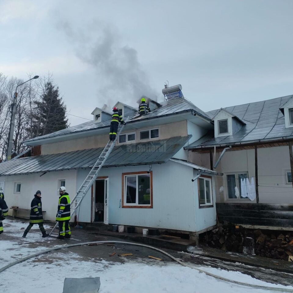 Manastirea Buciumeni incendiu