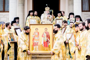 Duminica Ortodoxiei. Foto Arhiepiscopia Sucevei și Rădăuților