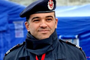 Colonelul Constantin Parasca, șeful Detașamentului de Pompieri Rădăuți