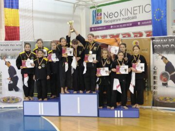 15 medalii pentru sportivii de la Kim Long Dao Fălticeni, la Campionatul Național de Qwan Ki Do