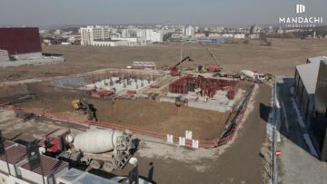 Ansamblul rezidențial de apartamente TWINS capătă contur, odată cu finalizarea primului nivel