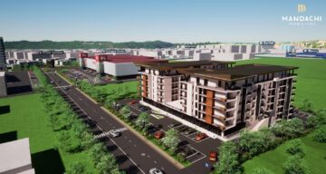 Ansamblul rezidențial de apartamente TWINS capătă contur, odată cu finalizarea primului nivel