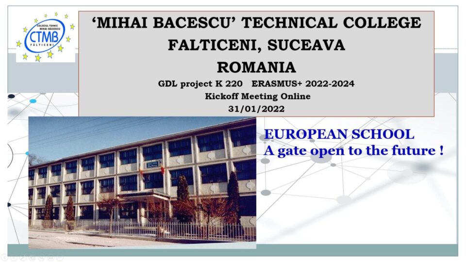 Gamification of Digital Learning, un nou proiect finanțat prin ERASMUS+ la Colegiul Tehnic „Mihai Băcescu” Gamification of Digital Learning, un nou proiect finanțat prin ERASMUS+ la Colegiul Tehnic „Mihai Băcescu”