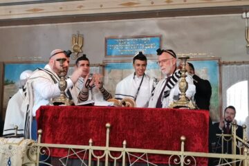 Albert Lozneanu, Iosy Dey, David Dey si rabinul Yehoshua Aharonovich