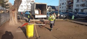Campania de curățenie de primăvară continuă până pe 16 aprilie, în municipiul Suceava