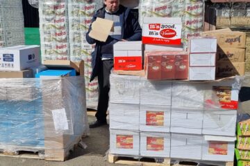 Un tir încărcat cu produse alimentare și produse de igienă a fost trimis la Centrul de Recuperare și Reabilitare Neuropsihiatrică Sasca Mică