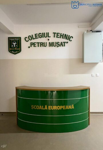 Infrastructura educațională a Colegiului Tehnic „Petru Mușat”, refăcută și modernizată cu o investiție de 5,6 milioane de lei