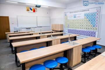 Infrastructura educațională a Colegiului Tehnic „Petru Mușat”, refăcută și modernizată cu o investiție de 5,6 milioane de lei