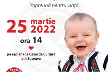 „Marșul pentru viață. Împreună pentru viață”, vineri, la Suceava