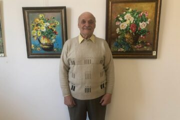 Pictorul rădăuțean Ioan Bodnar a împlinit și vernisat „77 de anotimpuri”
