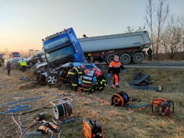 Accidentul s-a produs în jurul orei 17.15, în zona localității Cornu Luncii