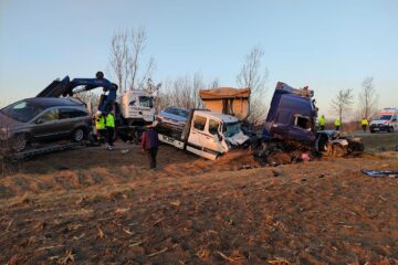 Accidentul s-a petrecut joi seara, pe DN 2E