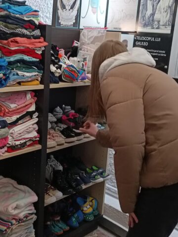 Magazin cu produse oferite gratuit refugiaților ucraineni, deschis zilnic în Observatorul Astronomic