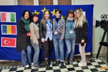 Echipa de la Colegiul Național ”Mihai Eminescu”
