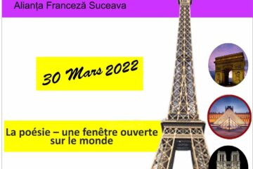 Recital de poezie cu elevi de la Colegiul Economic „Dimitrie Cantemir”, organizat de Alianța Franceză din Suceava