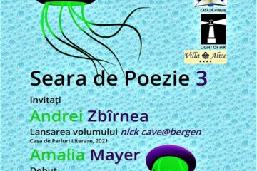 „Seară de Poezie” și întâlnire cu poeții Andrei Zbîrnea și Amalia Mayer, la Colegiul Național „Petru Rareș”