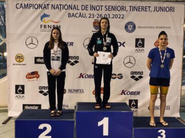 Înotătorii fălticeneni au obținut 23 de medalii și un nou record național la Campionatul Național de înot pentru seniori, tineret și juniori