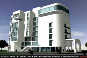 Proiectul cladirii noii Facultati de Medicina si Stiinte Biologice din cadrul USV