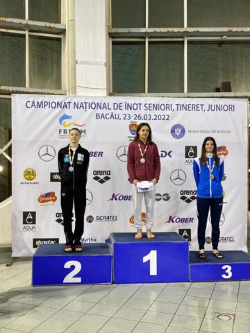 Înotătorii fălticeneni au obținut 23 de medalii și un nou record național la Campionatul Național de înot pentru seniori, tineret și juniori
