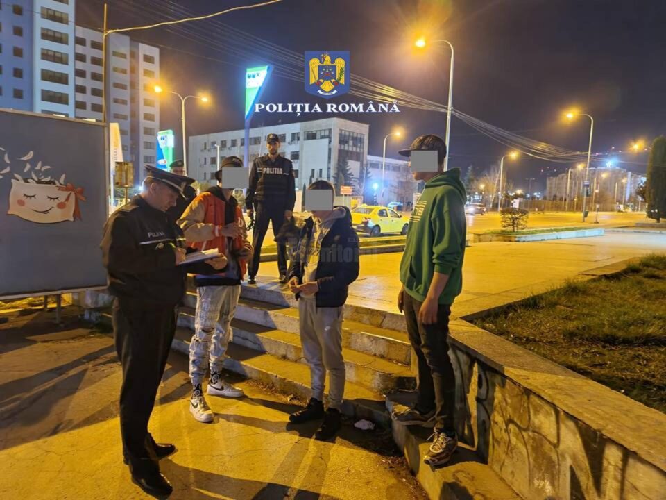 Razie de amploare a poliției în municipiul Suceava și împrejurimi