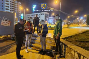 Razie de amploare a poliției în municipiul Suceava și împrejurimi