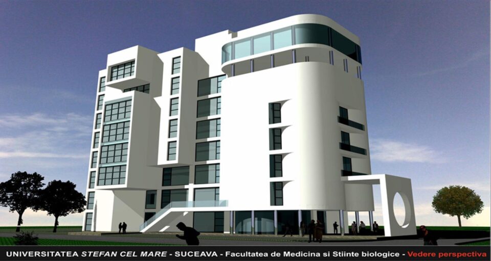 Proiectul clădirii Facultății de Medicină și Științe Biologice