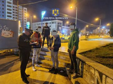 Razie de amploare a poliției în municipiul Suceava și împrejurimi