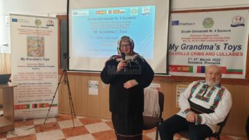 Proiect Erasmus+ „My Grandma՚s Toys”, în care au fost invitate școlile partenere din Turcia, Bulgaria, Portugalia și Spania