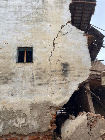 Clădirea de pe str. Mihai Eminescu. Foto: Radio Dorna