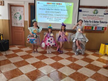 Elevi și profesori din Turcia, Spania, Italia și Grecia la Școala Gimnazială Nr. 4 Suceava, într-o experiență de mobilitate Erasmus+, în proiectul „Recycle Today For A Better Tomorrow”