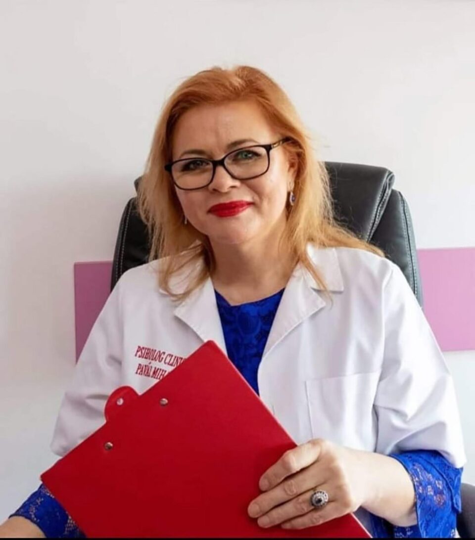 Psiholog Clinician/Psihoterapeut, Elena Mihaela Paval