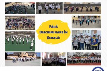Peste 500 de elevi suceveni au participat la un Flash Mob, în cadrul proiectului „Școala pentru toți copiii!”