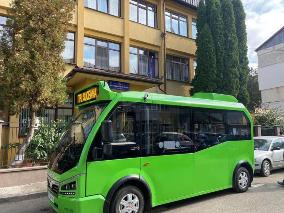 Primăria Suceava vrea să cumpere autobuze electrice pentru transportul elevilor la școală și înapoi acasă Primăria Suceava vrea să cumpere autobuze electrice pentru transportul elevilor la școală și înapoi acasă