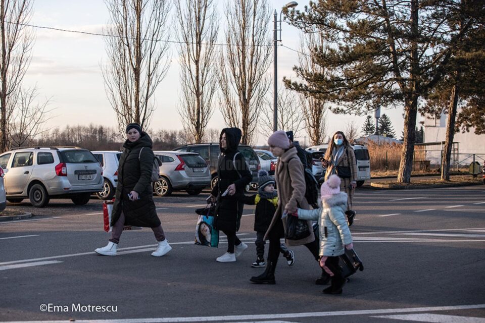 Refugiați în Vama Siret
