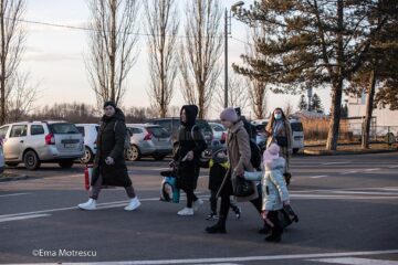 Refugiați în Vama Siret