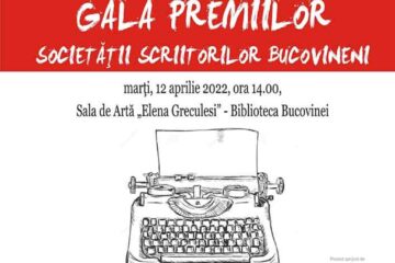 Gala Premiilor Societății Scriitorilor Bucovineni, marți, la Biblioteca Bucovinei