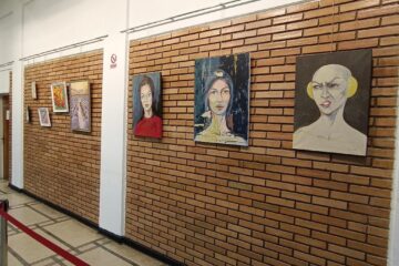 Lucrări pe simezele Salonului de primăvara @ USV